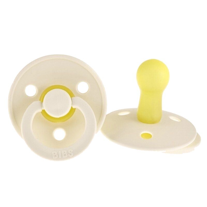

Детская соска Bibs Colour Hevea Ivory M, 1 шт