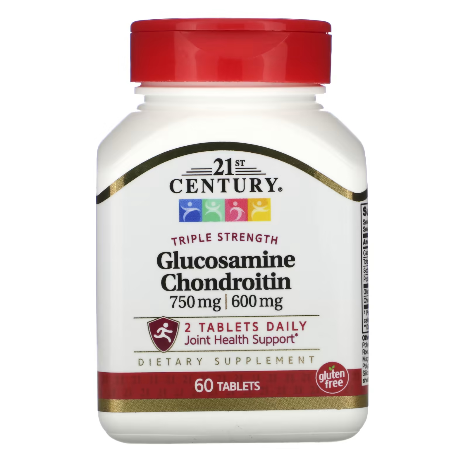 Глюкозамин хондроитин тройной силы 21st Century, 60 таблеток