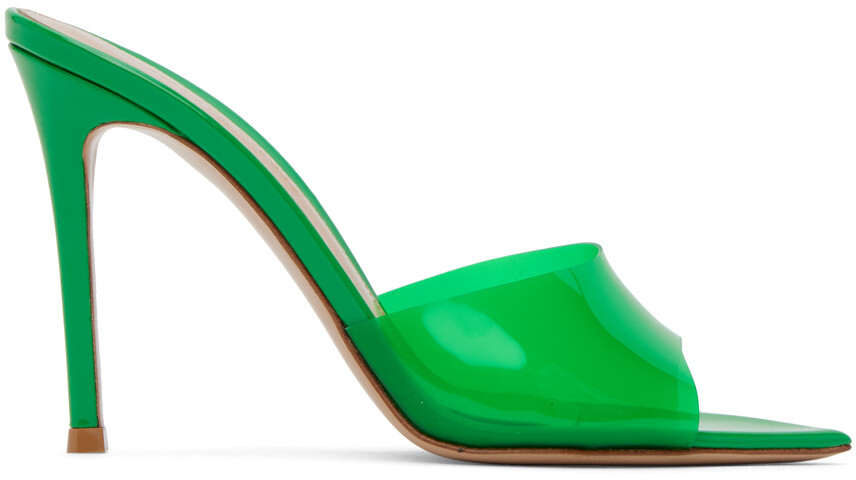 

Зеленые босоножки на каблуке Elle Gianvito Rossi