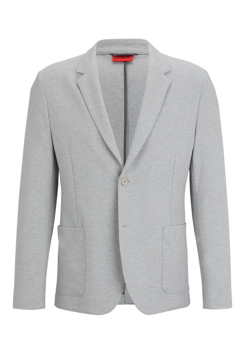 

Блейзер HUGO HAGALTO233J Slim Fit, светло-серый