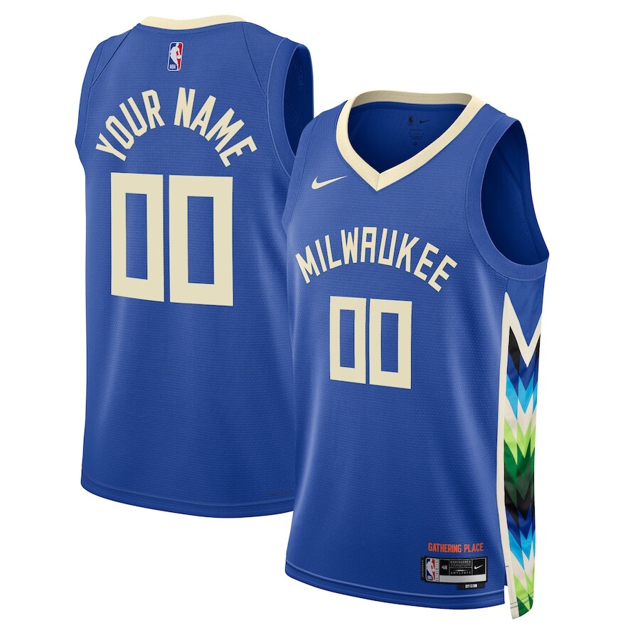 

Джерси Nike Milwaukee Bucks, роял