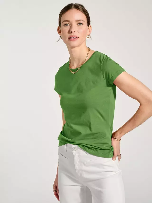 

Футболка Baukjen Baukjen Slim Organic Cotton Blend, цвет grass green