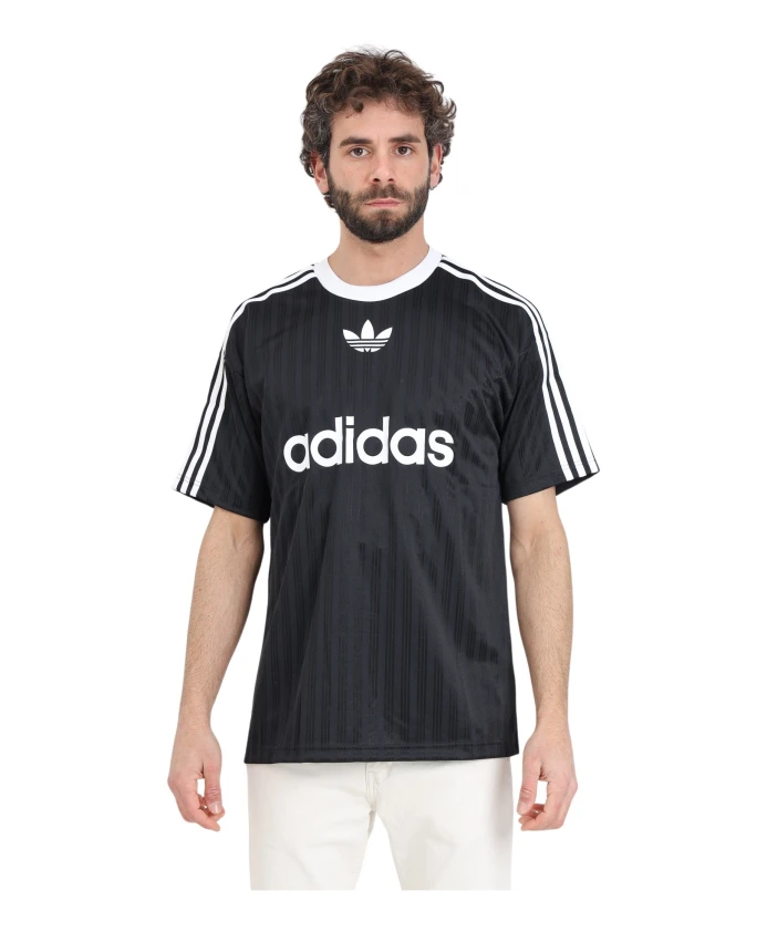 

Футболка S adicolor из полиэстера с культовым трилистником Adidas Originals, черный