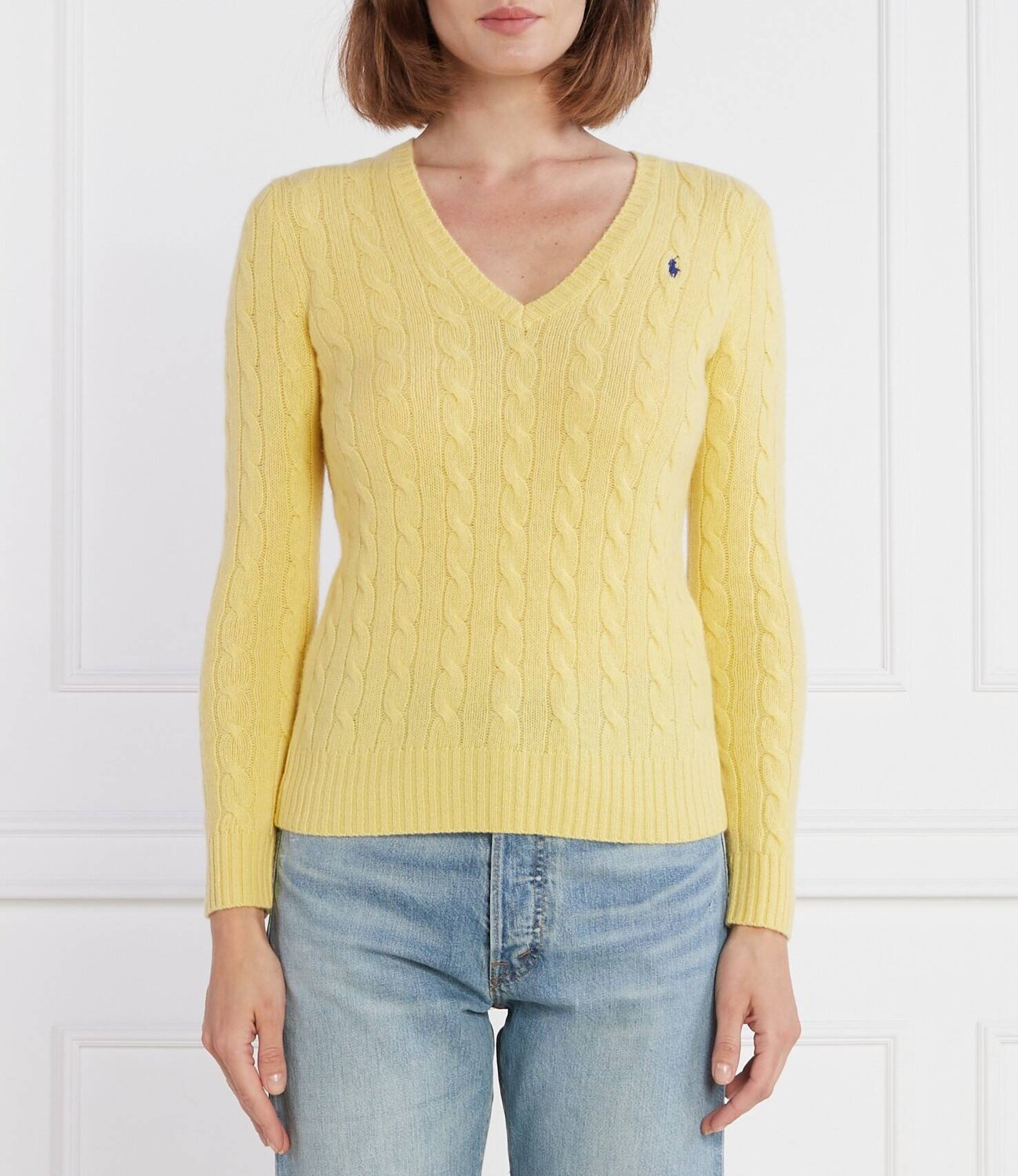 

Свитер POLO RALPH LAUREN Regular Fit, желтый