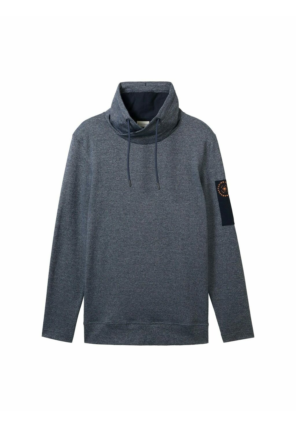 

Топ с длинными рукавами STRUKTURIERTES MIT SNOOD TOM TAILOR, синий
