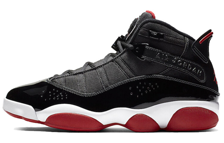 

Jordan 6 Rings Черный Университетский Красный