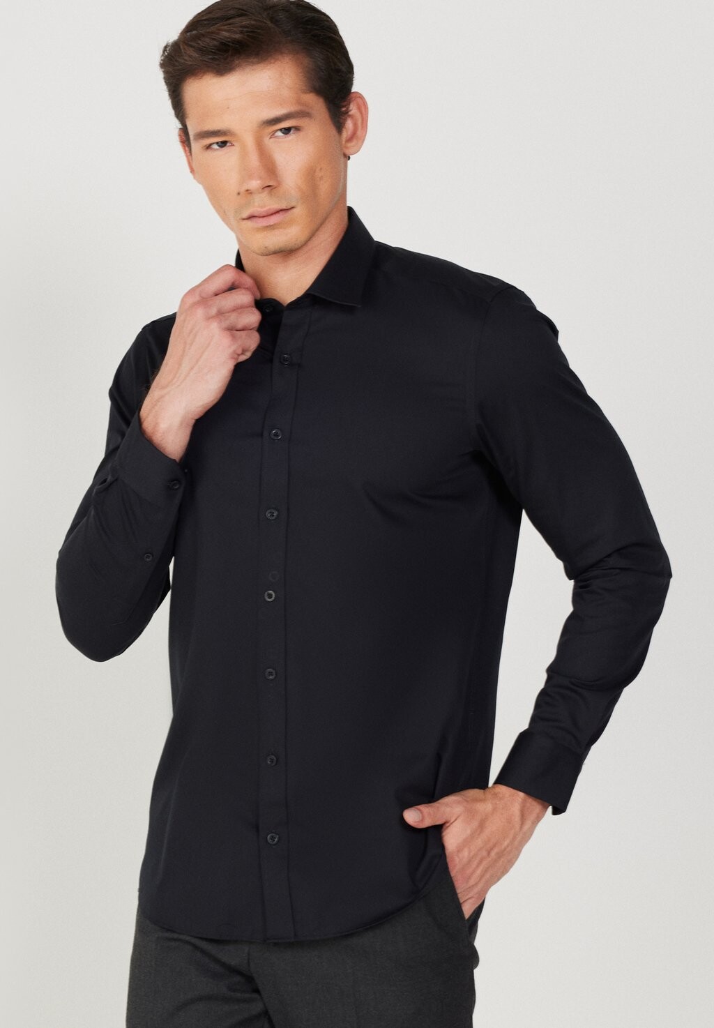 

Элегантная рубашка Slim Fit AC&CO / ALTINYILDIZ CLASSICS
