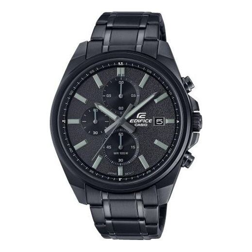 

Часы Men's CASIO EDIFICE Series Minimalistic Casual Watch Business Mens Black Analog, черный