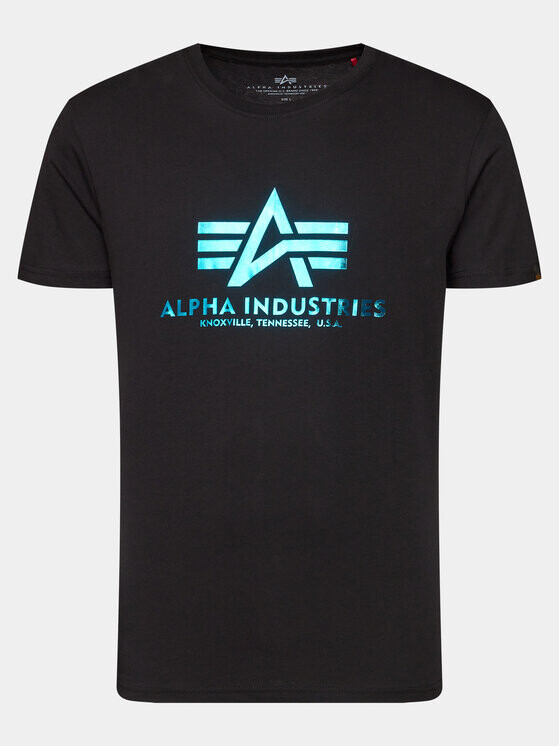 

Футболка стандартного кроя Alpha Industries, черный