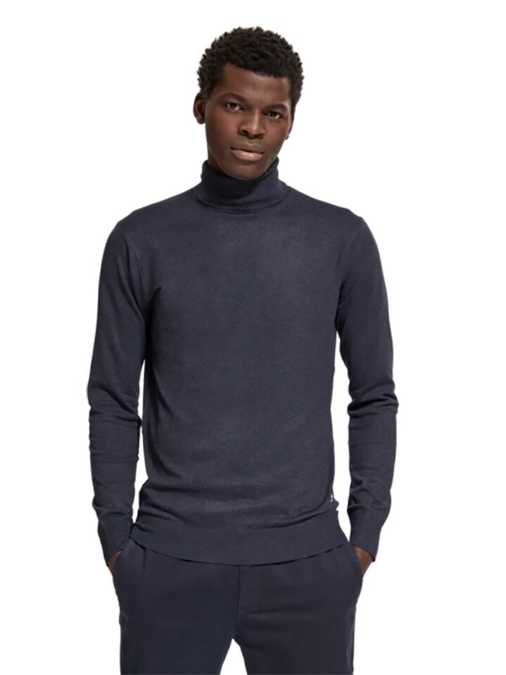 

Пуловер Scotch & Soda, темно-синий