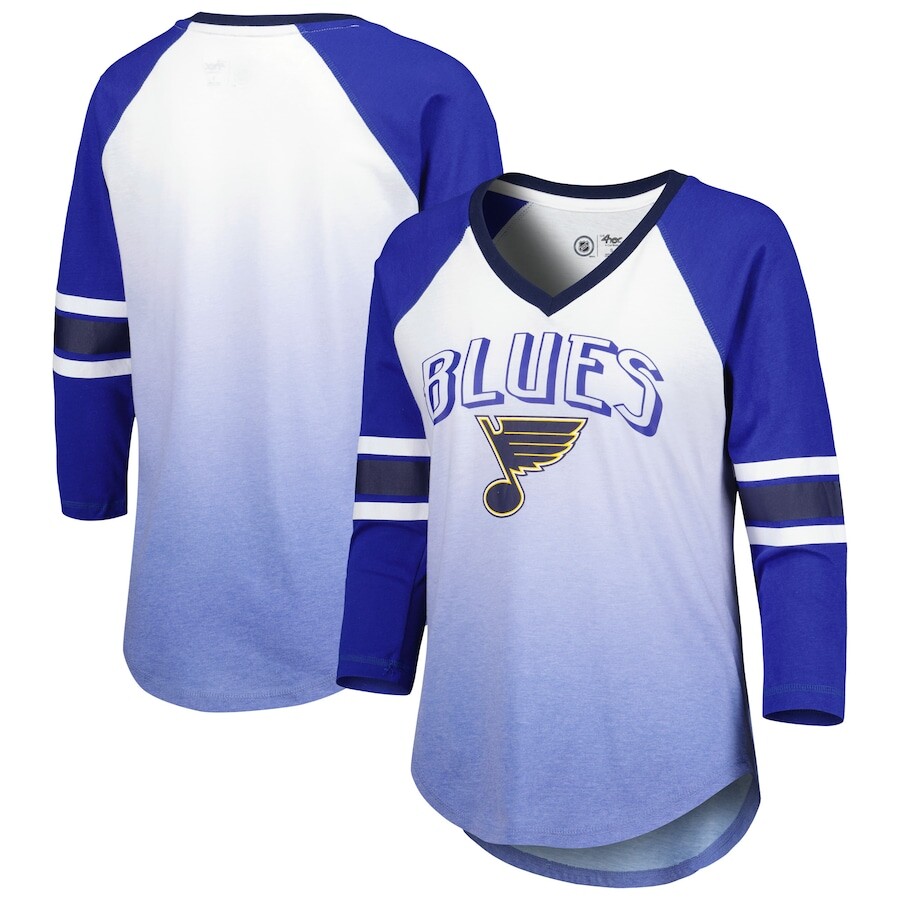 

Футболка с длинным рукавом G-III 4Her by Carl Banks St Louis Blues, синий