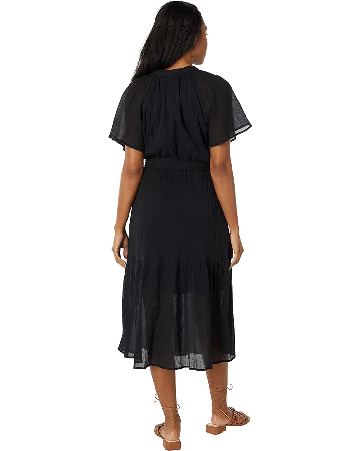 Платье Lost + Wander Starlight Canyon Midi Dress, черный