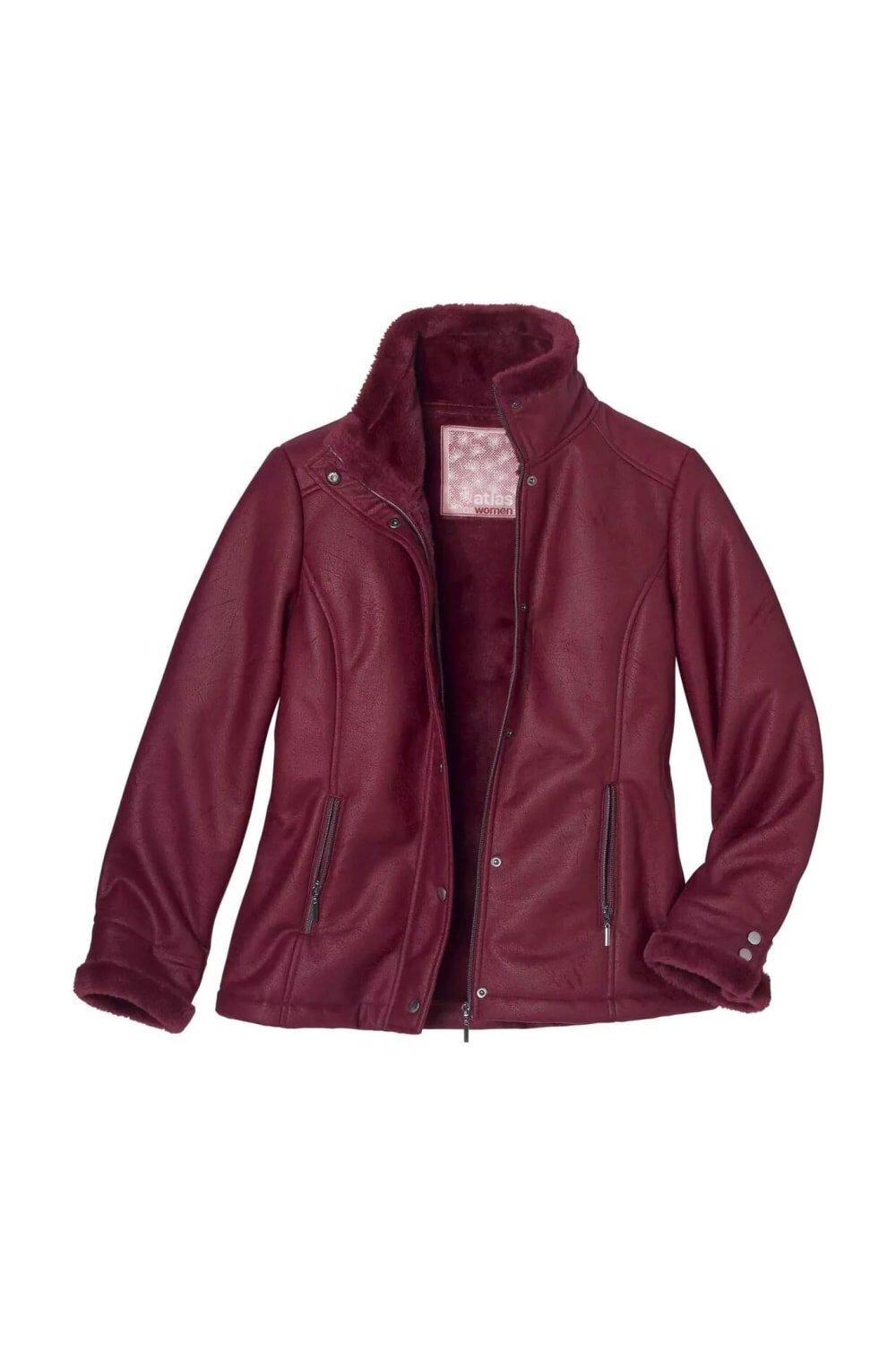

Водоотталкивающая куртка из искусственной замши Atlas For Women, красный
