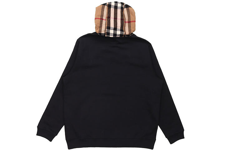 

Худи мужская Burberry FW21 в клетку, черный