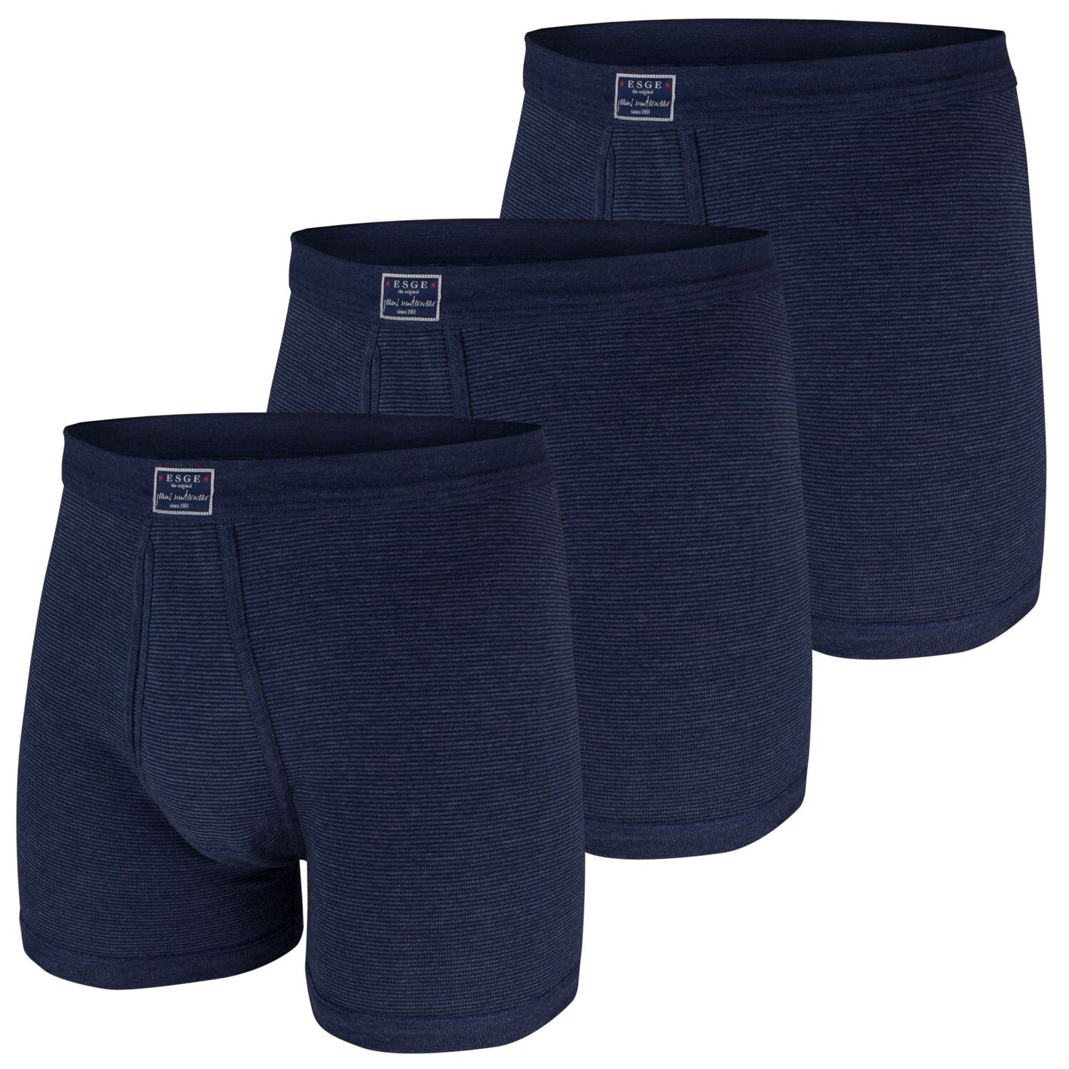 Боксеры ESGE Boxershorts 3 шт, морской