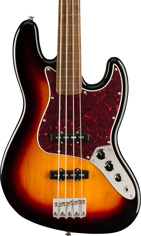 

Басс гитара Squier Classic Vibe '60s Jazz Bass Fretless, Laurel FB, 3-Color Sunburst
