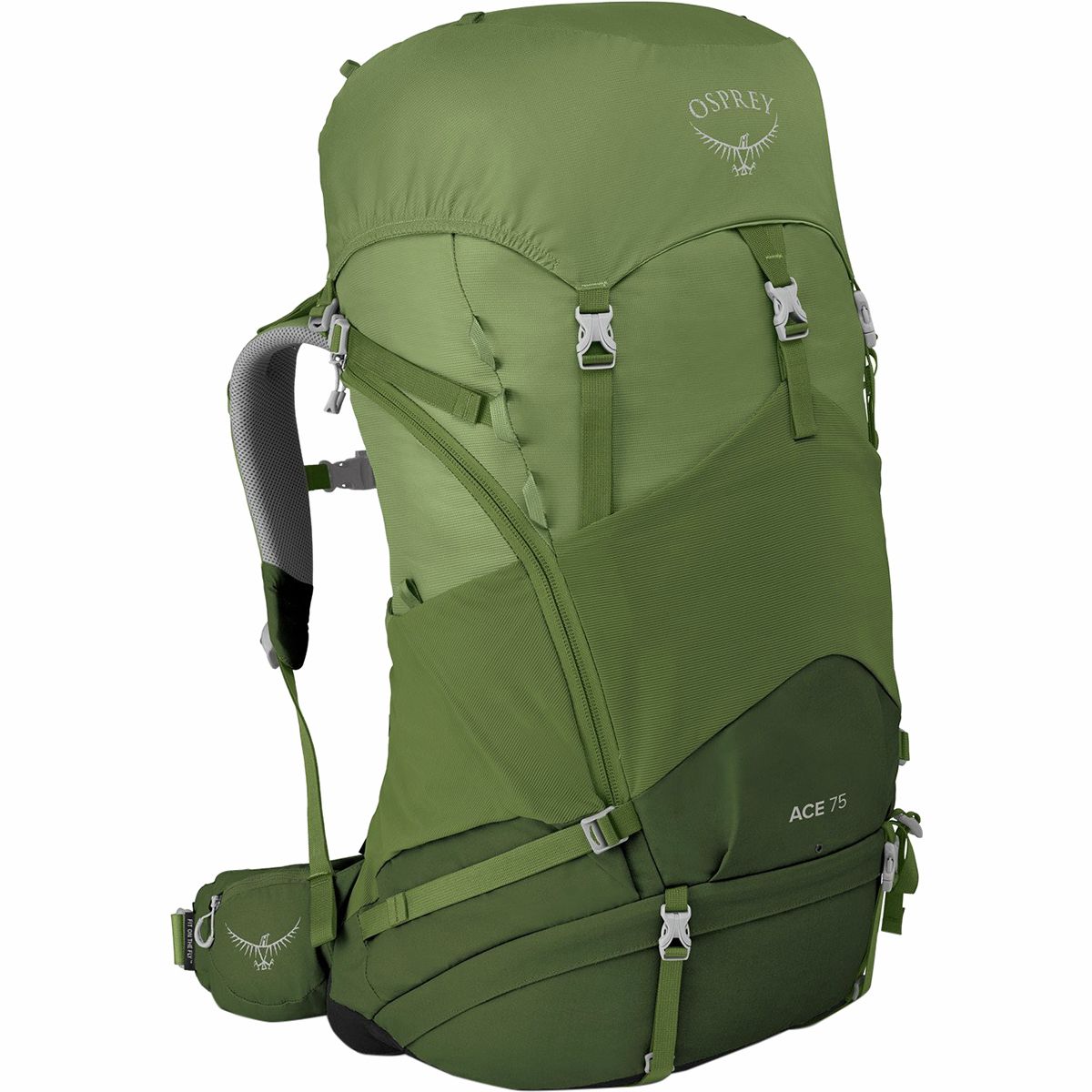 Рюкзак ace 75 л — детский Osprey Packs, зеленый
