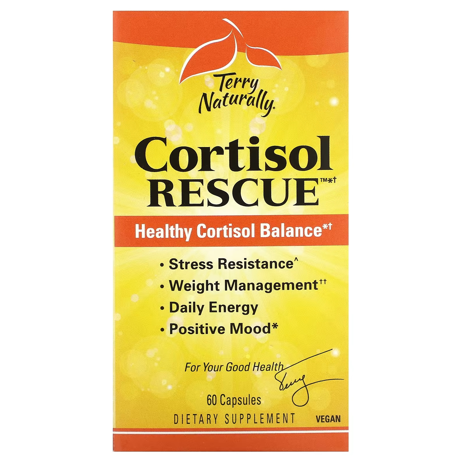 Мультивитамины Terry Naturally Cortisol Rescue, 60 капсул