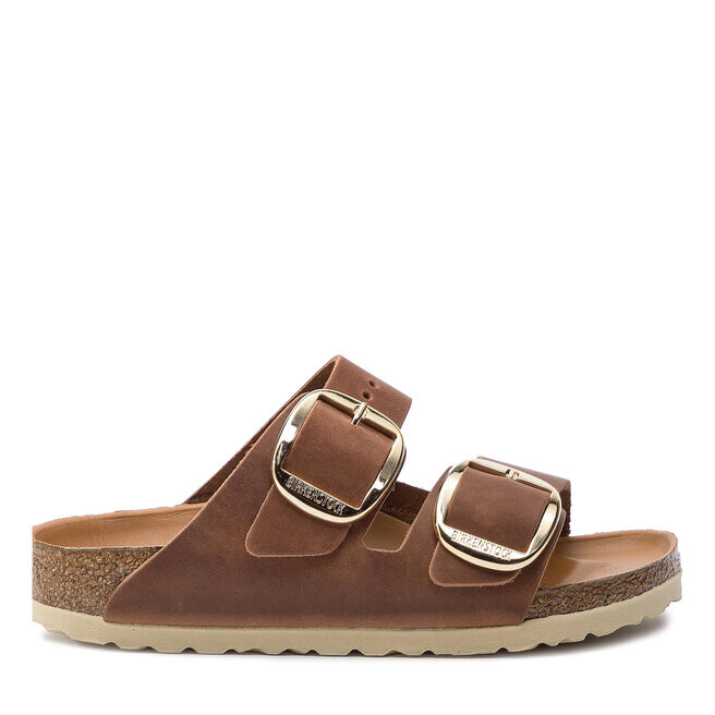 

Шлепанцы Birkenstock Arizona Big Buckle 1011073 Antique Brown, коричневый