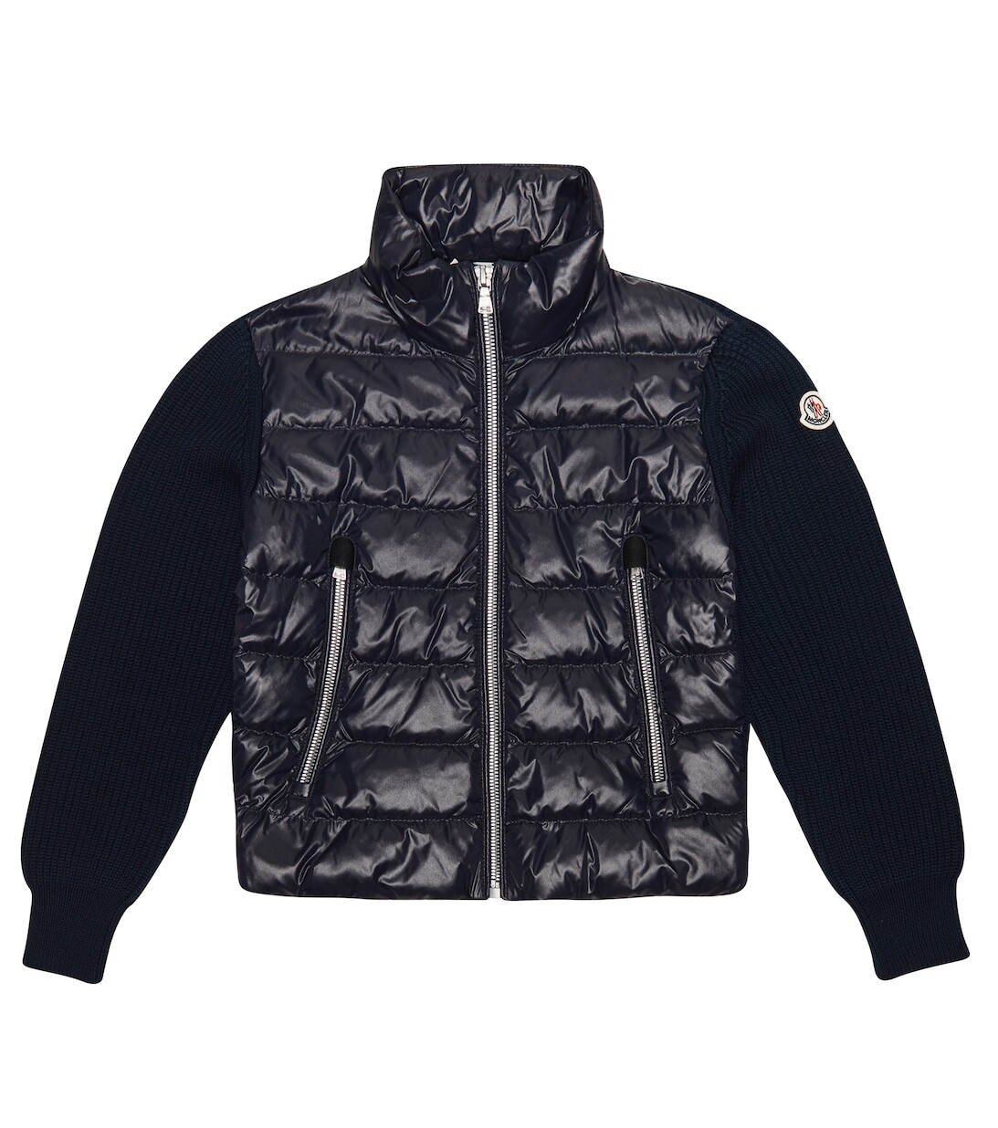 

Куртка со вставками Moncler Enfant, черный