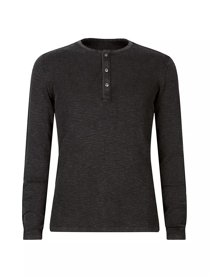 

Рубашка Мемфис Хенли John Varvatos, черный