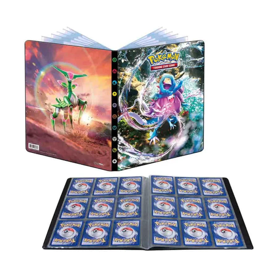 

Портфолио из 9 карманов — Walking Wake & Iron Leaves, Official Pokemon Card Binders & Storage