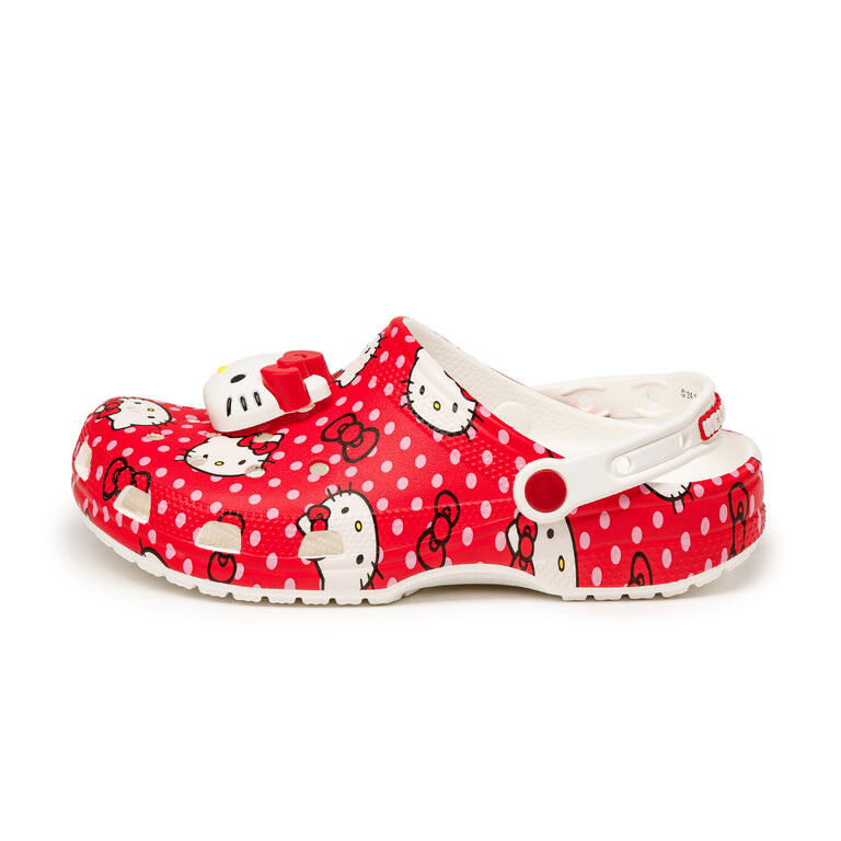 

Сандалии X Hello Kitty Red Classic Clog Crocs, мультиколор