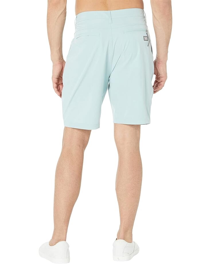 

Шорты SAXX UNDERWEAR Go To Town 9" 2-in-1 Hybrid Shorts with Mesh Liner, цвет Thunder