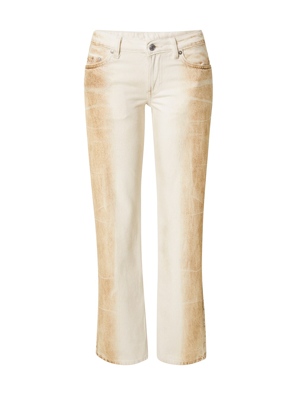 Обычные джинсы Weekday Arrow, светло-коричневый