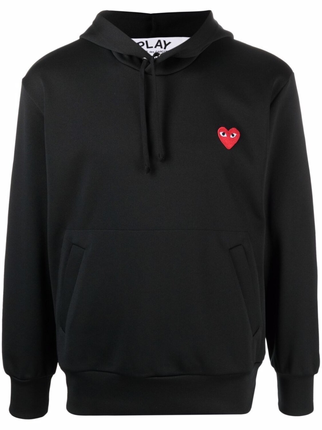 

Comme Des Garçons Play худи с принтом, черный