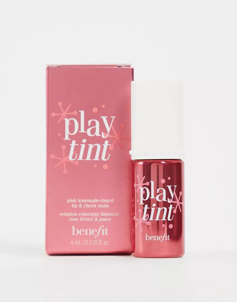Benefit Play Tint Розовый лимонад Тинт для губ и щек 6 мл organic pink lemonade 275ml