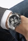 

Часы-хронограф EQUITY Guess, черный