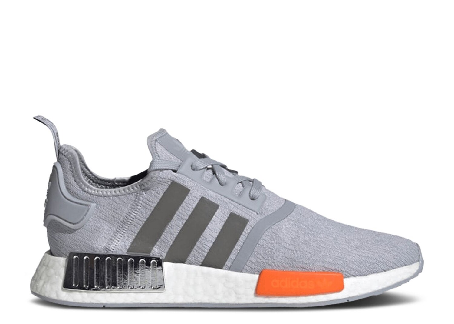 

Кроссовки adidas Nmd_R1 'Grey Silver Metallic', серый