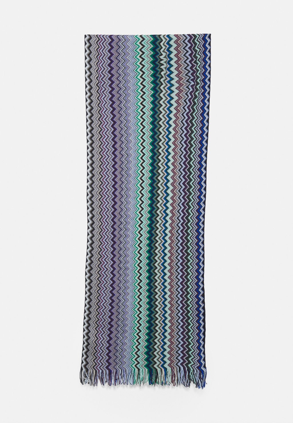 галстук tie unisex missoni цвет red blue Шарф SCARF UNISEX Missoni, цвет blue/green