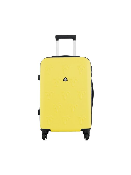 Средний чемодан Semi Line, желтый фотографии