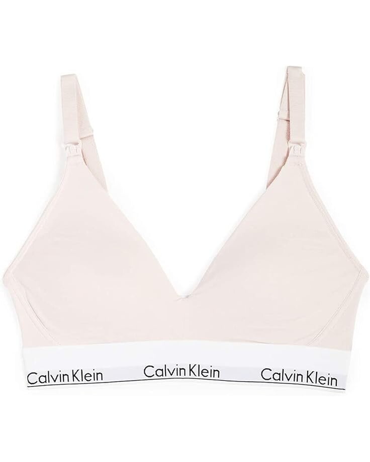 

Бюстгальтер Calvin Klein Modern Cotton Lightly Lined Triangle Nursing, цвет Nymph's Thigh