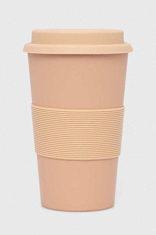 Чашка с крышкой Bahne, коричневый