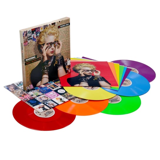 Бокс-сет Madonna - Box: Finally Enough Love: 50 Number Ones (The Rainbow Edition) поп warner music madonna finally enough love black vinyl 2lp
