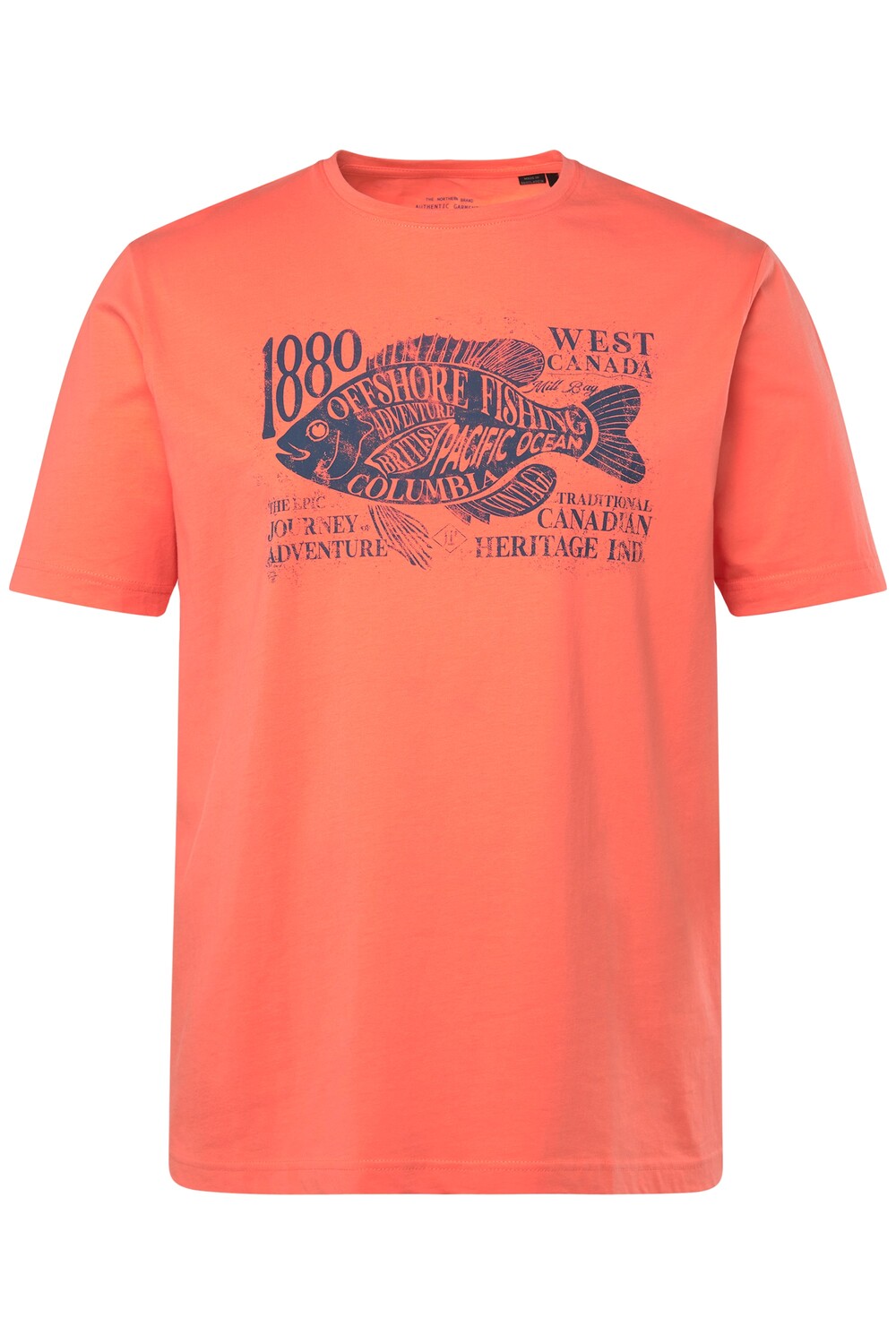 

Футболка JP1880, коралловый