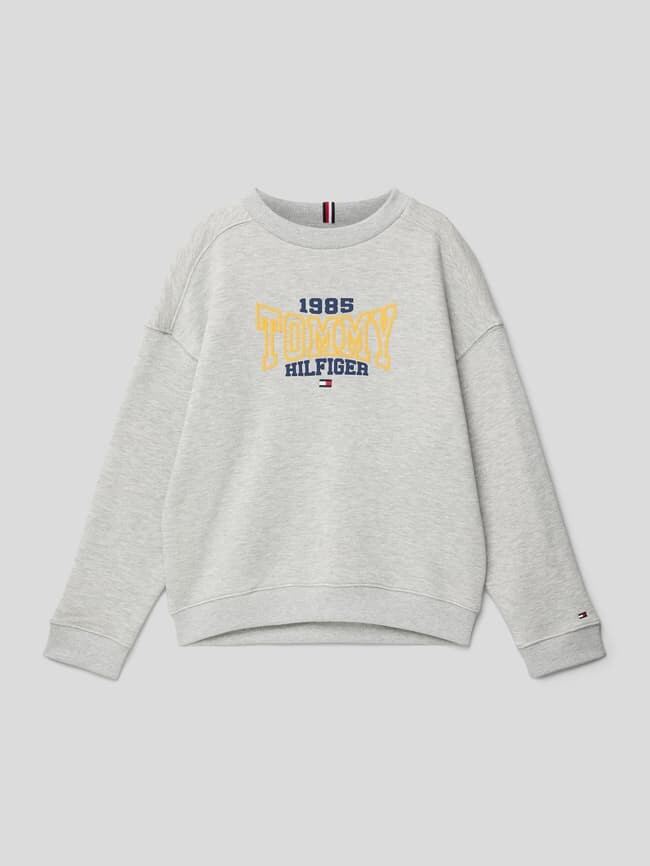 

Толстовка с лейблом, модель "VARSITY" Tommy Hilfiger, серый