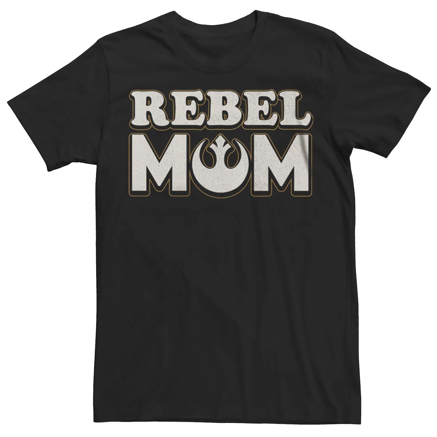 

Детская футболка с рисунком «Звездные войны» ко Дню матери «Rebel Mom Boyfriend» Licensed Character