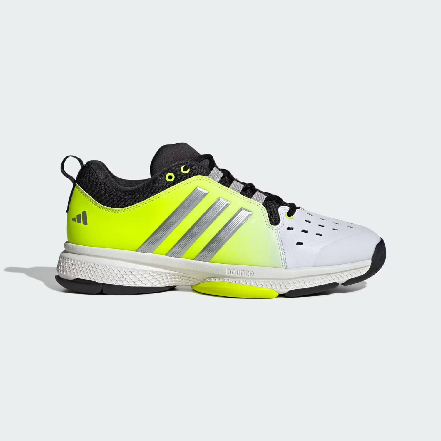 

Кроссовки для пиклбола Adidas, цвет Cloud White/Silver Metallic/Core Black