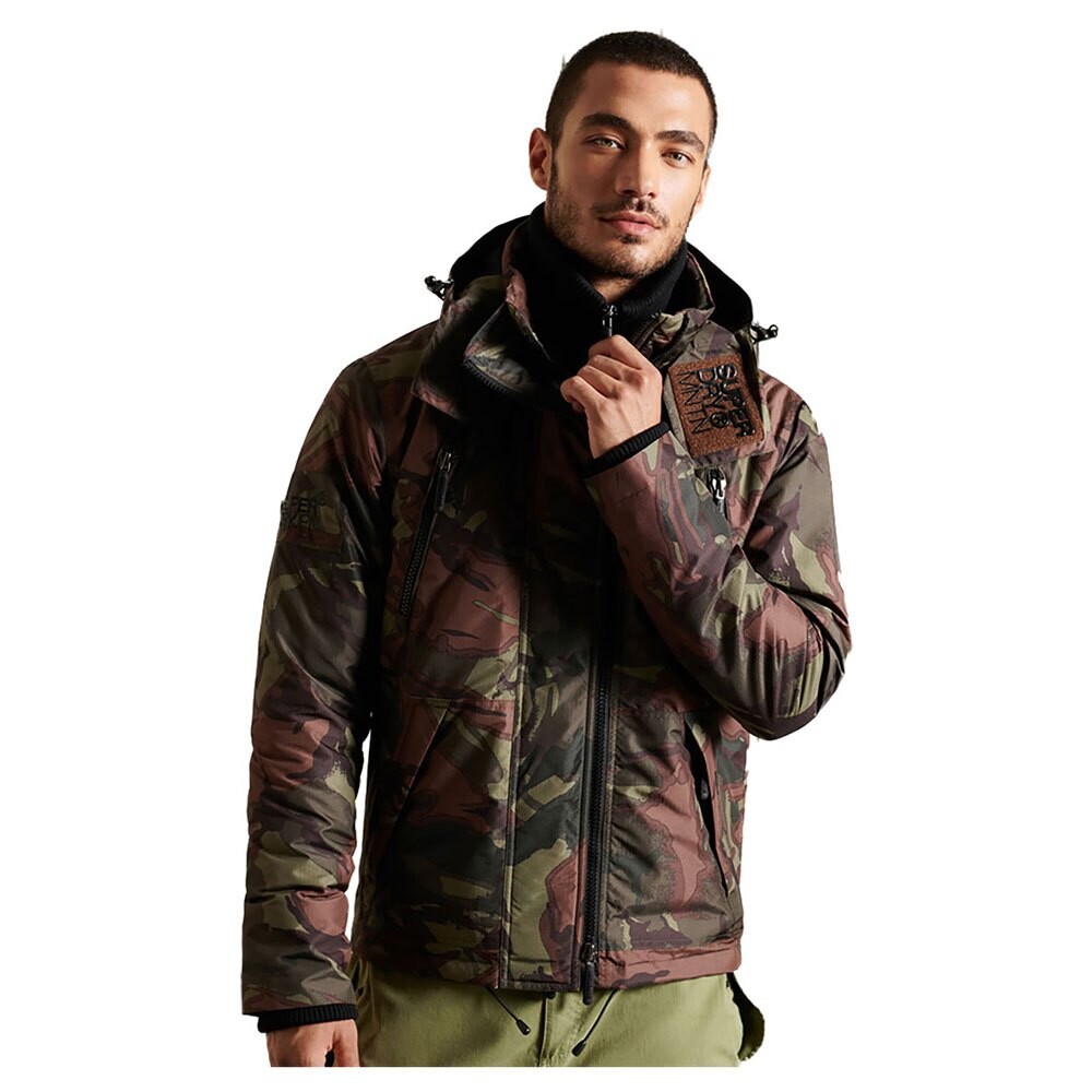 

Куртка Superdry Mountain Windcheater, зеленый