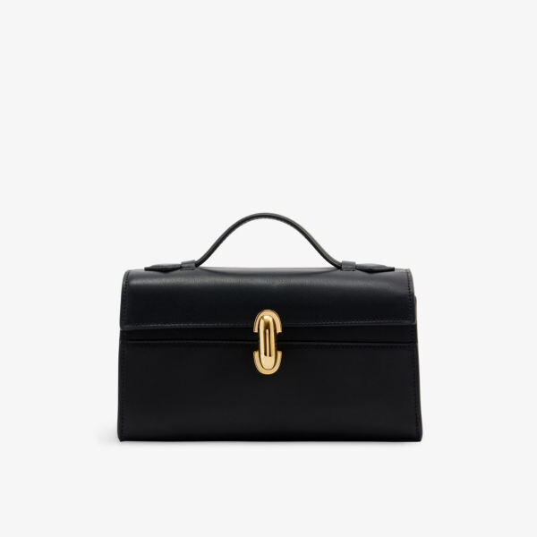 

Кожаная сумка Symmetry Pochette Savette, черный
