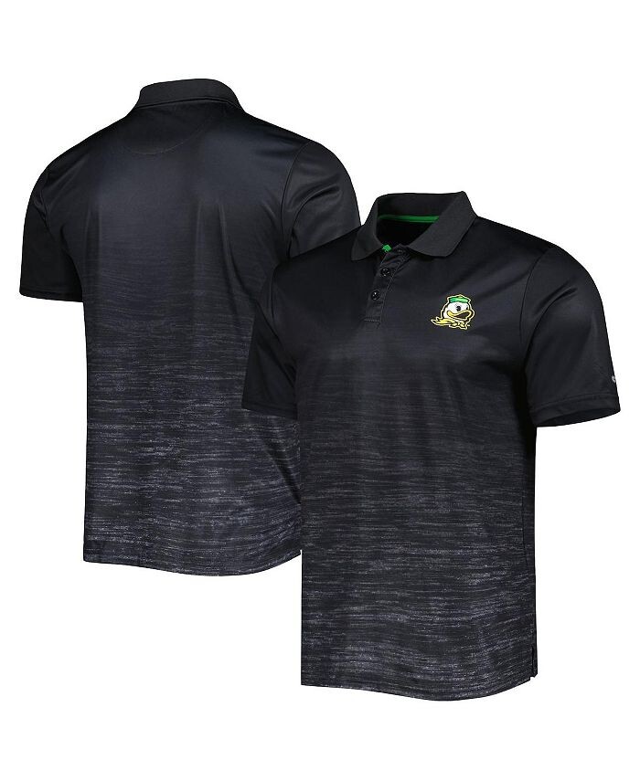 

Мужская черная рубашка-поло Oregon Ducks Marshall Colosseum, черный