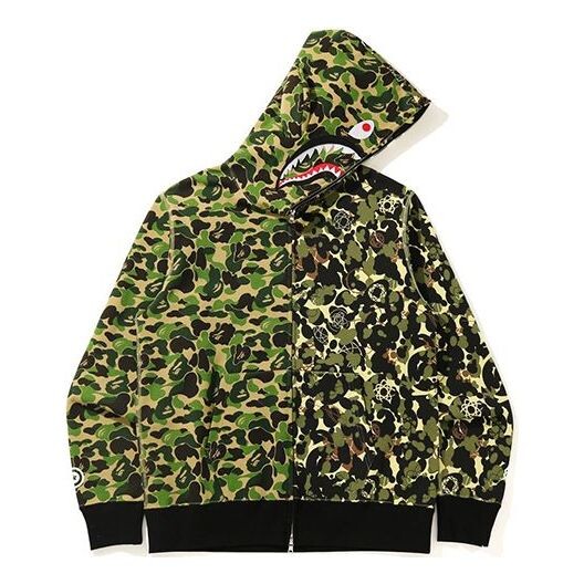 

Толстовка Men's BAPE x UNKLE Crossover Zipper Camouflage, цвет camouflage