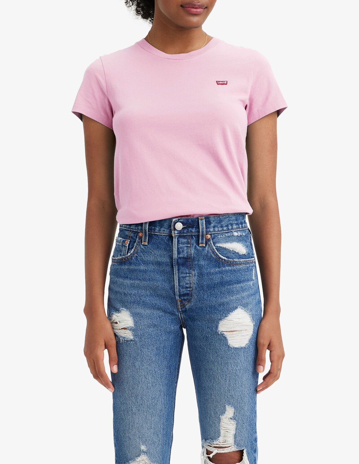 

Идеальная футболка Levi's, розовый