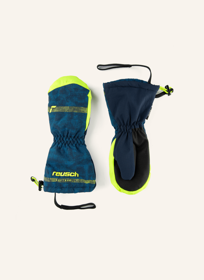 Лыжные перчатки maxi r-tex xt mitten Reusch, желтый