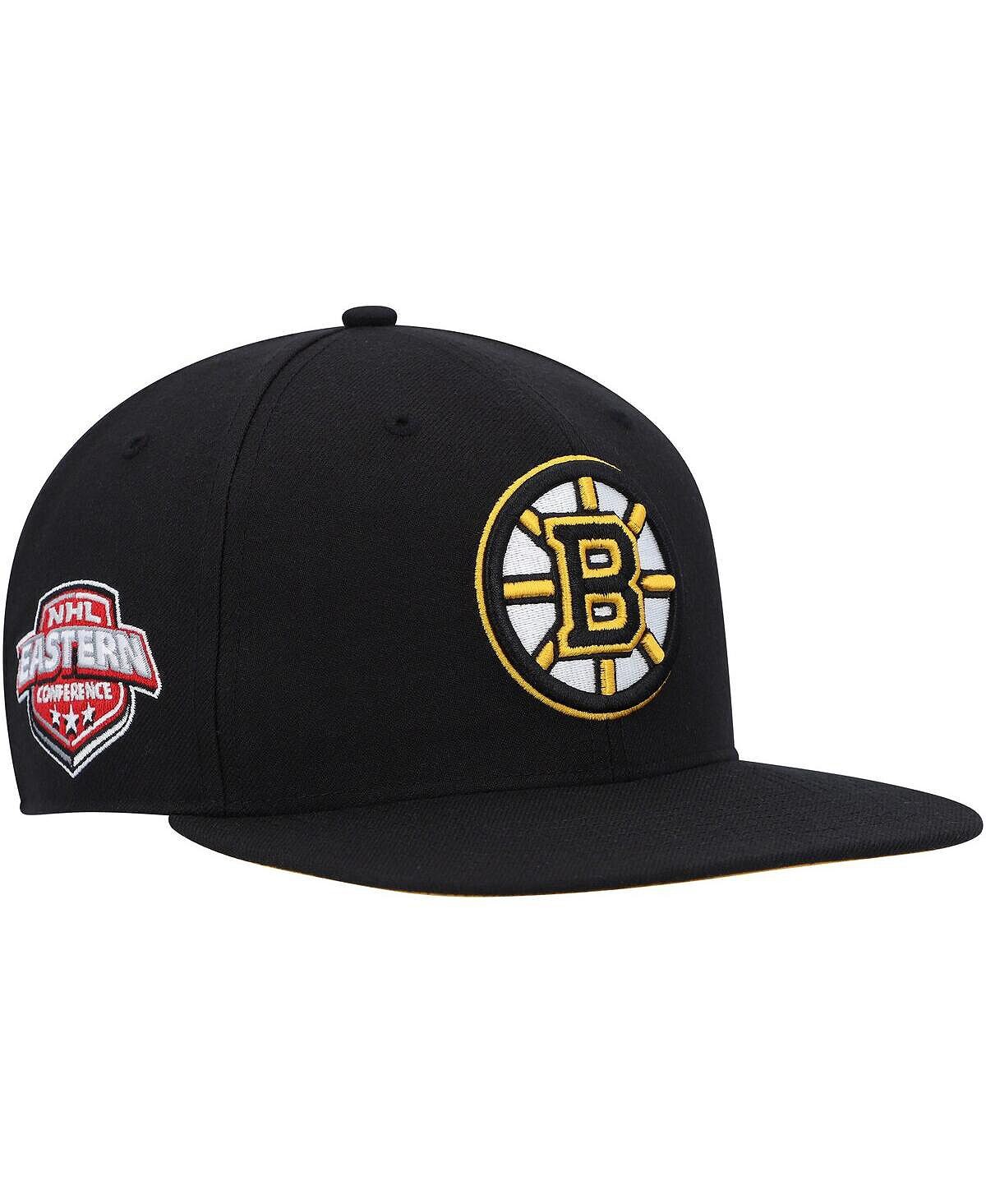 

Мужская черная кепка Boston Bruins Sure Shot Captain Snapback '47 Brand