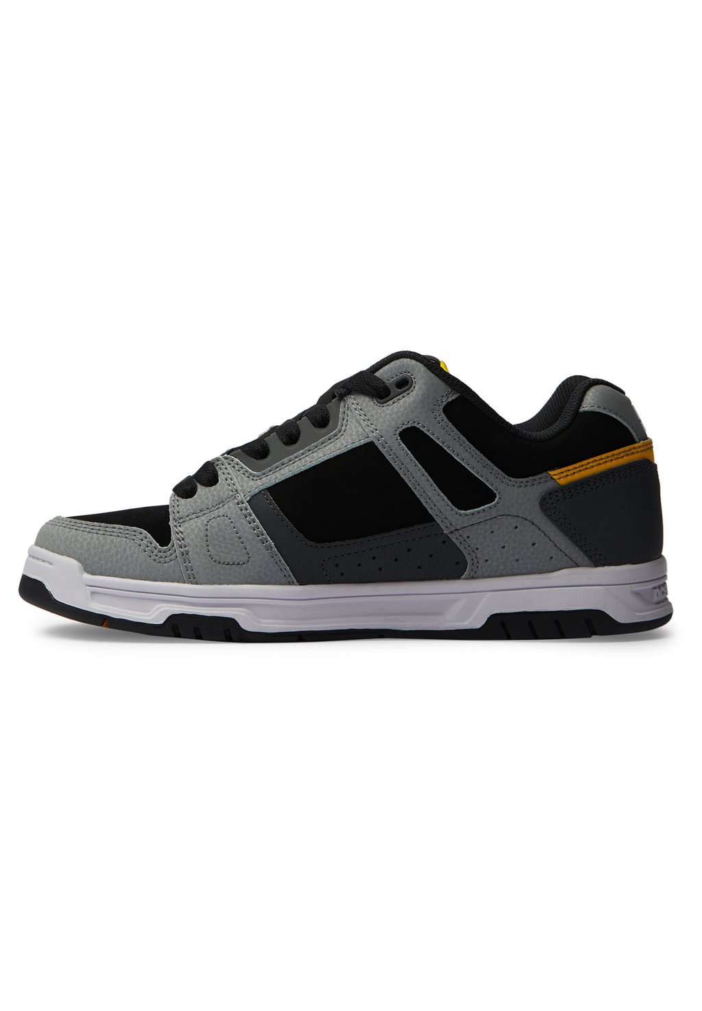 Туфли для скейтбординга STAG DC Shoes, цвет grey yellow